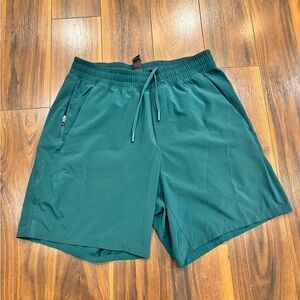 Lululemon Athletica Deep Green Men's Athletic Shorts